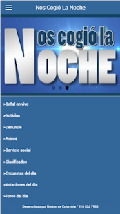 Nos Cogió la Noche APP(圖2)-速報App