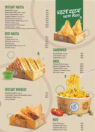 Tea Post menu 1