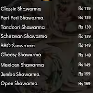 Shawarma swag menu 1