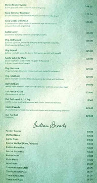 Hotel Badri Palace menu 3