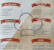 The White Butter Cafe menu 3