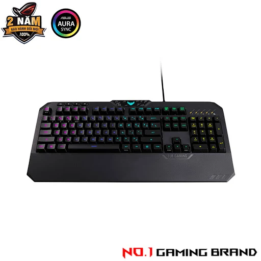 Bàn phím giả cơ ASUS TUF K5 (Fullsize/RGB Aura Sync)