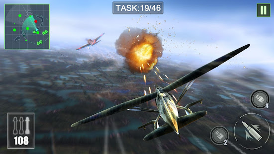 Thunder Air War Sims-Fun FREE Airplane Games 1.1.1 APK + Mod (Unlimited money / Free purchase) for Android