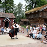 traditional Norwegian dance at the Museum of Cultural History in Oslo, Norway 