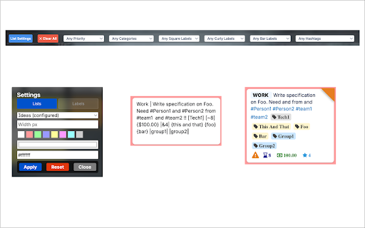 Pro Filters for Trello screenshot 1