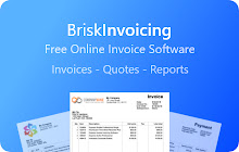 Free Online Invoicing | Brisk Invoicing small promo image