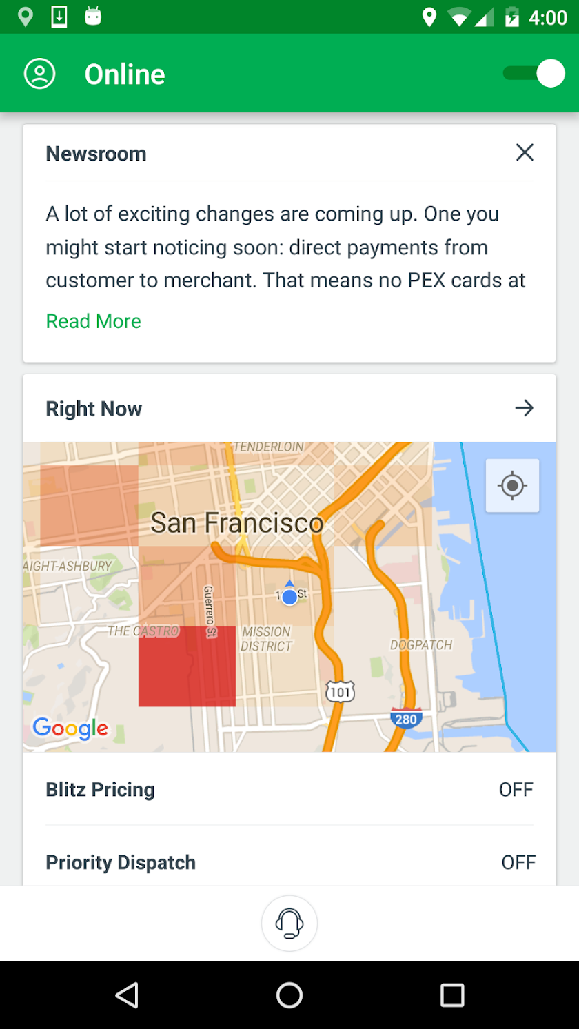 Fleet by Postmates Screen 1