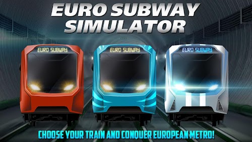 Android application Euro Subway Simulator screenshort