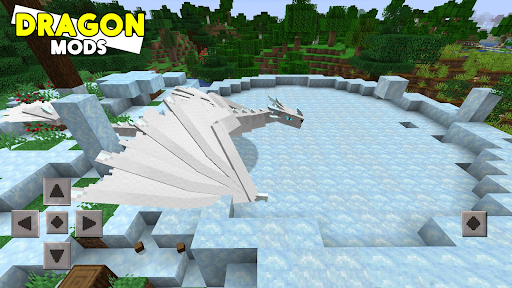 Screenshot Dragons Mod for Minecraft PE