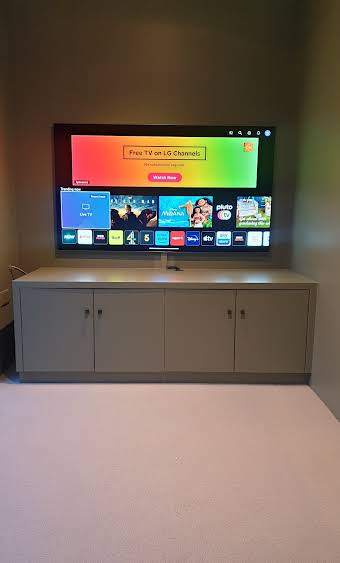 55 inch LG Frame TV.  album cover