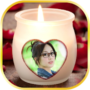 Candles Love Photo Frames  Icon