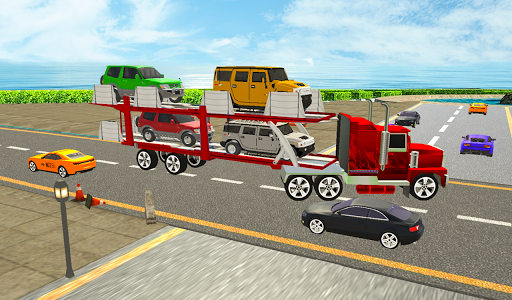 Screenshot Truck Car Transport Trailer