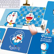 Miếng Lót Chuột Chống Trượt Hình Doraemon Dễ Thương