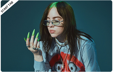 Billie Eilish Wallpapers New Tab Experience small promo image