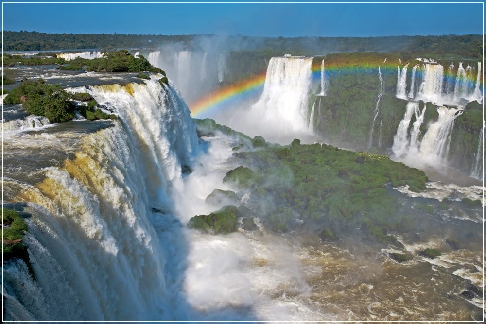 As cataratas inundadas do Guairá