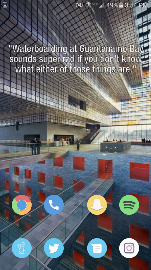 Android application Wallpaper Quotes screenshort