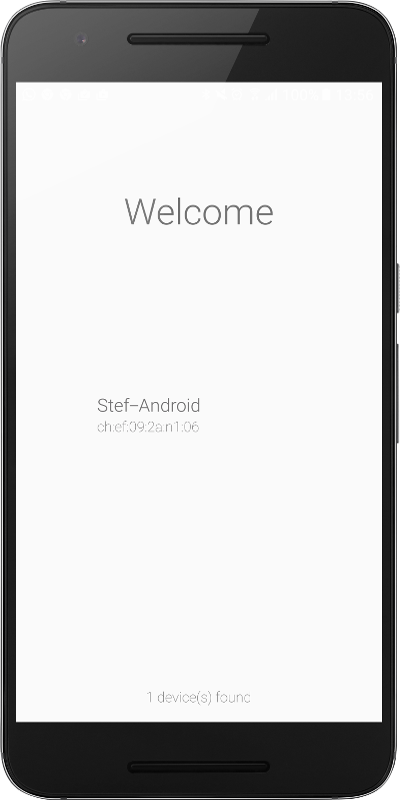 RxWifiP2pManager Sample Screen 3
