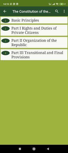 The Constitution of the Italian Republic
