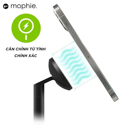 Đế sạc đa năng Magsafe mophie 3in1 extendable - 401311349 - Hàng chính hãng