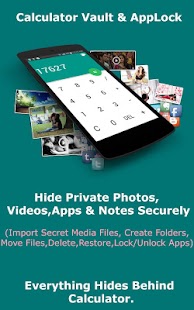 Calculator Vault- Gallery Lock Screenshot