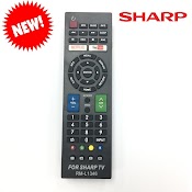 Remote Điều Khiển Tivi Sharp Smart Rm - L1346 Không Hộp - Giá Rẻ