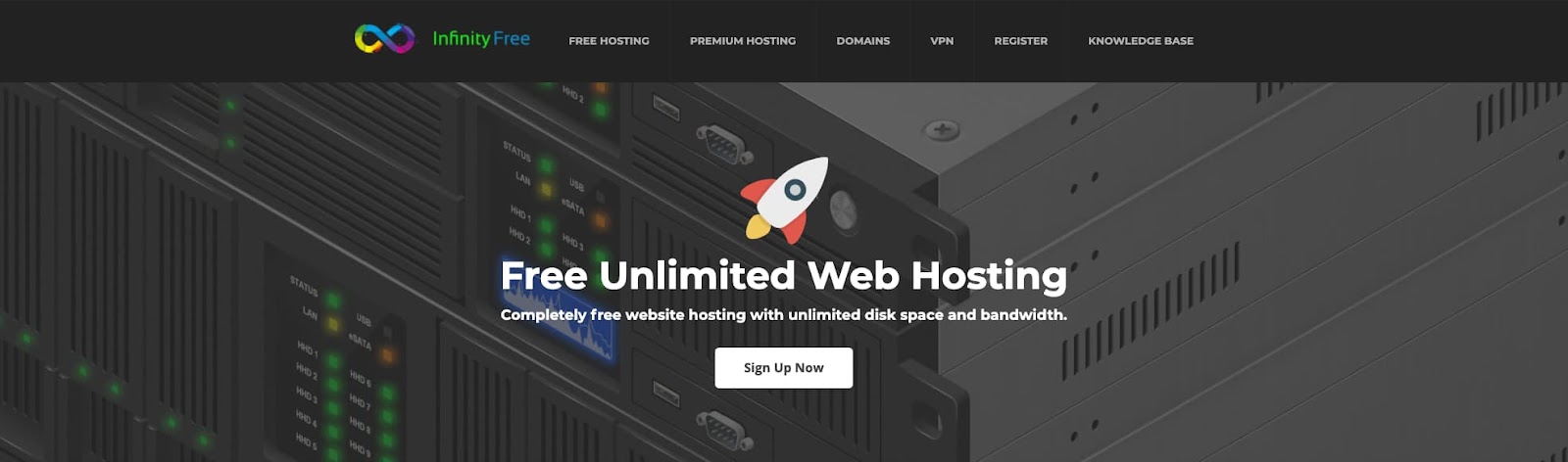 مواقع استضافة الويب المجانية: infinityfree