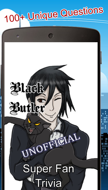 Super Fan Trivia Black Butler Screen 1