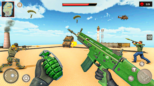 Screenshot Fps Real Commando Mission Game