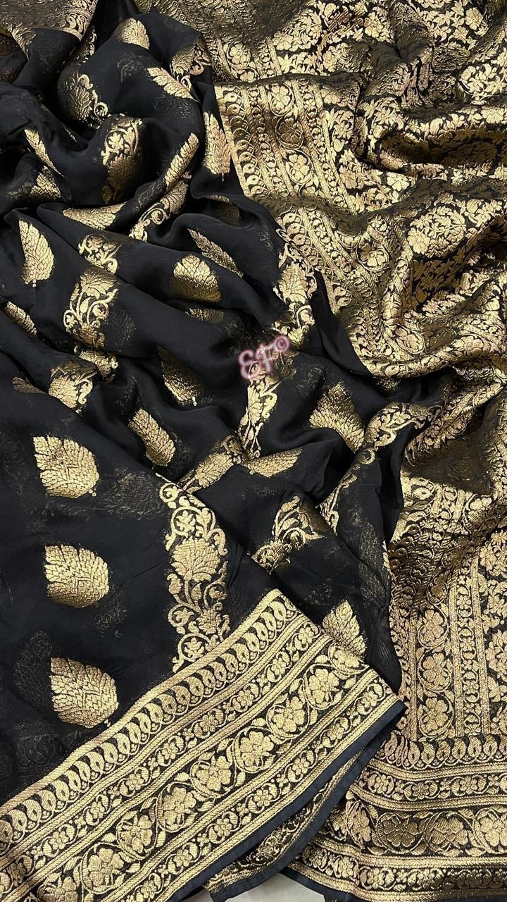 Kaddi Georgette Sarees