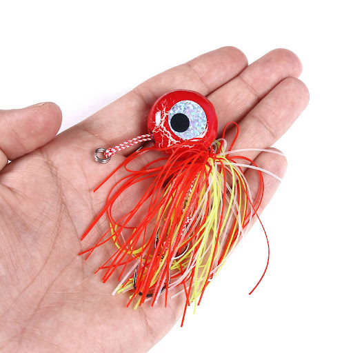 Title 7, Multi-color Big Head Lead Sinker 80g Sea Fishin...