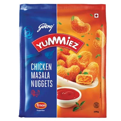 Yummiez Chicken Masala Nuggets - 400 gm