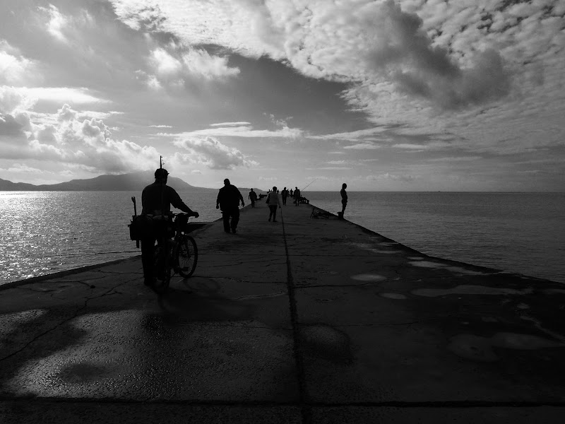 Passeggiata sul pontile di Roberta Ricciardi