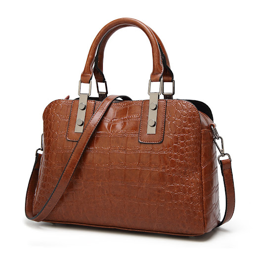 Title 7, Bolsa de ombro feminina simples, leve e elegant...