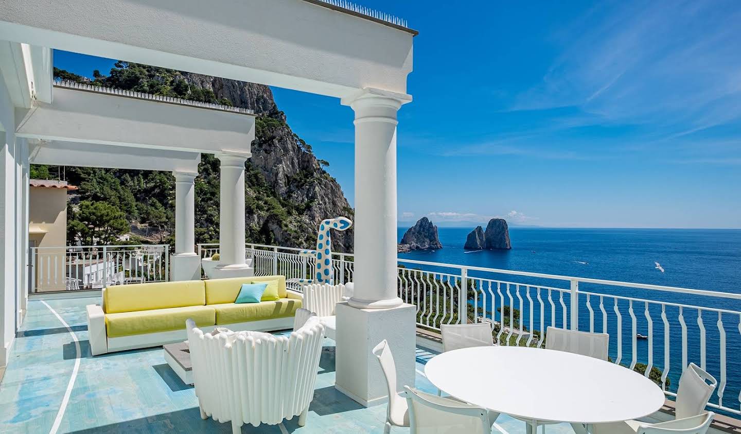 Apartment with terrace Capri