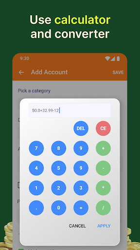 Screenshot Budget planner—Expense tracker