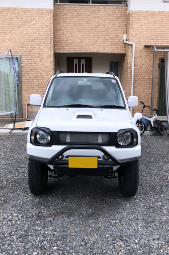 ジムニー Jb23wのジムニーjb23 グリル交換 怒り目 パンダ化に関するカスタム メンテナンスの投稿画像 車のカスタム情報はcartune