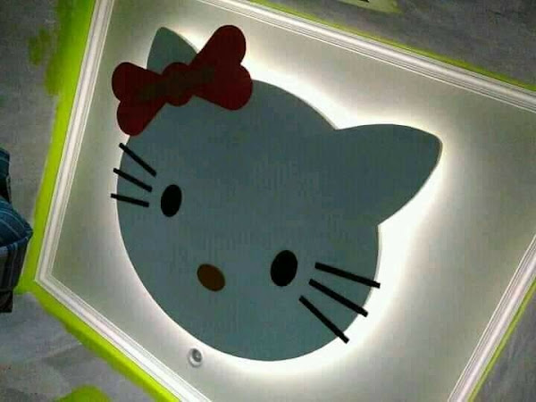  Plafon  Gypsum Model  Hello  Kitty 