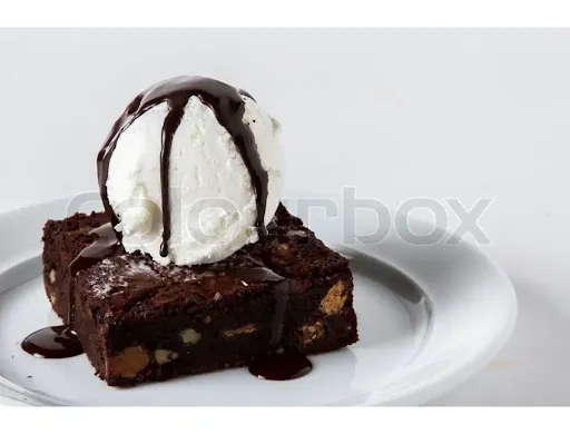 Sizzling Chocolate Walnut Brownie