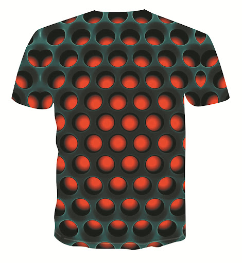 Title 2, 3D digital print T-shirt
