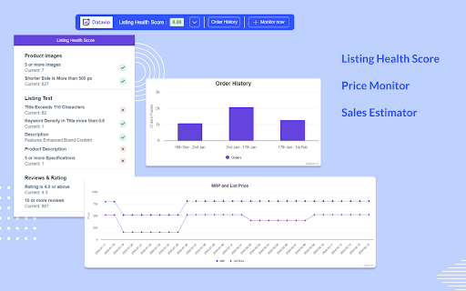 Flipkart Seller Keyword-Listing Tool Datavio