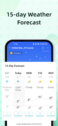 Screenshot ColorfulClouds Weather