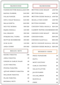 Masala Express menu 1