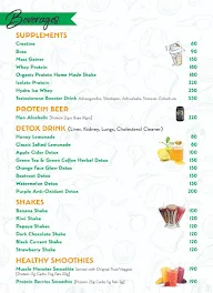 The Nutrition Cafe menu 1