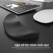 Kê Cổ Tay Công Thái Học Mouse Palm Pad Silicon Chống Mỏi Cổ Tay, Kê Bàn Phím Chống Mỏi Và Hạn Chế Chai Sần Cổ Tay