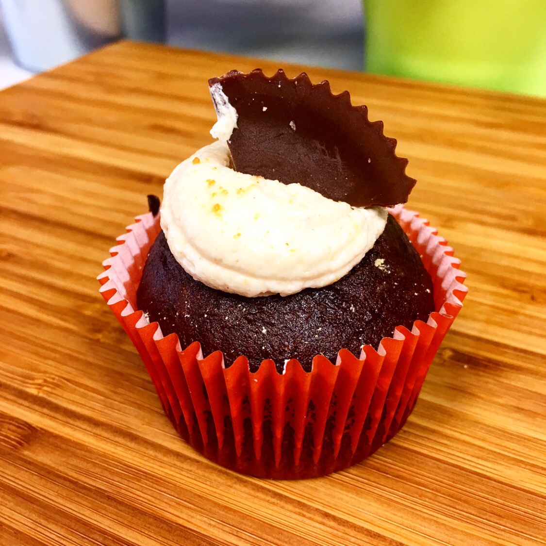 Chocolate Peanut Butter Cupcake