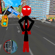 Spider Stickman Rescue Duty : Crime City Battle 3D