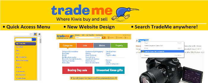 TradeMe for Chrome marquee promo image