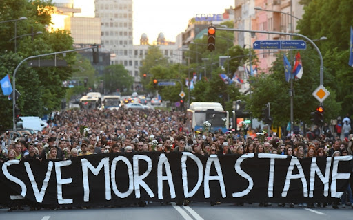 Protest 'Srbija protiv nasilja' u petak: Šetnja od Skupštine do Gazele i dvočasovna blokada mosta