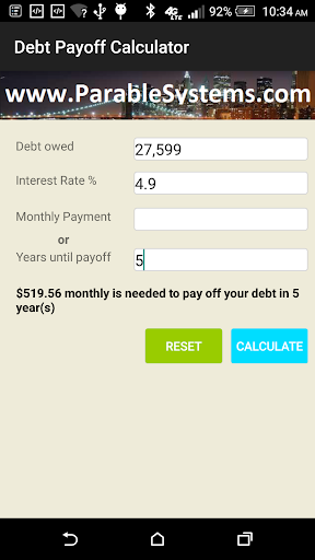 Debt Payoff Calculator