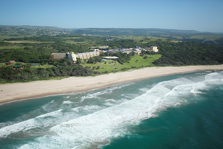 The Wild Coast Sun Resort lies on the border between KwaZulu-Natal and the Eastern Cape.